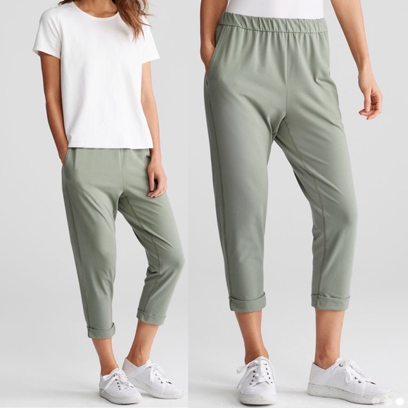 Eileen Fisher Pants - Eileen Fisher Organic Cotton Jersey Slouchy Pant